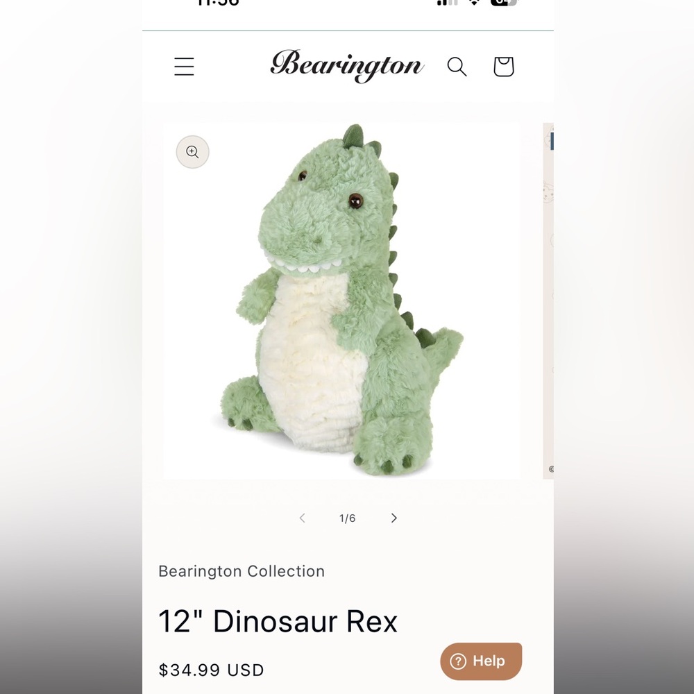 Dinosaur Plush